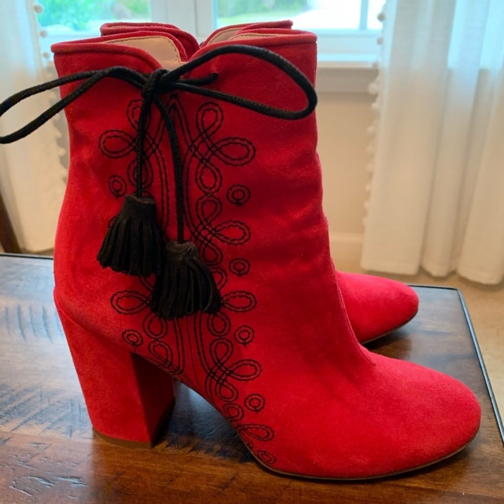 Kate Spade georgette bootie